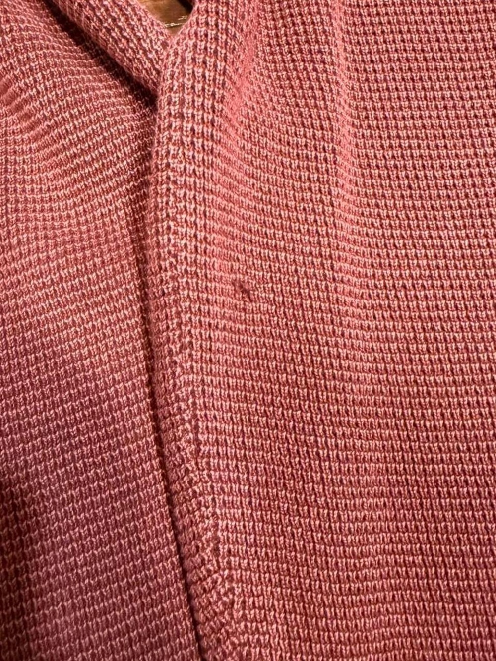 Max Burgandy Utility Cotton Thermal Longsleeve Shirt - Picture 3 of 5